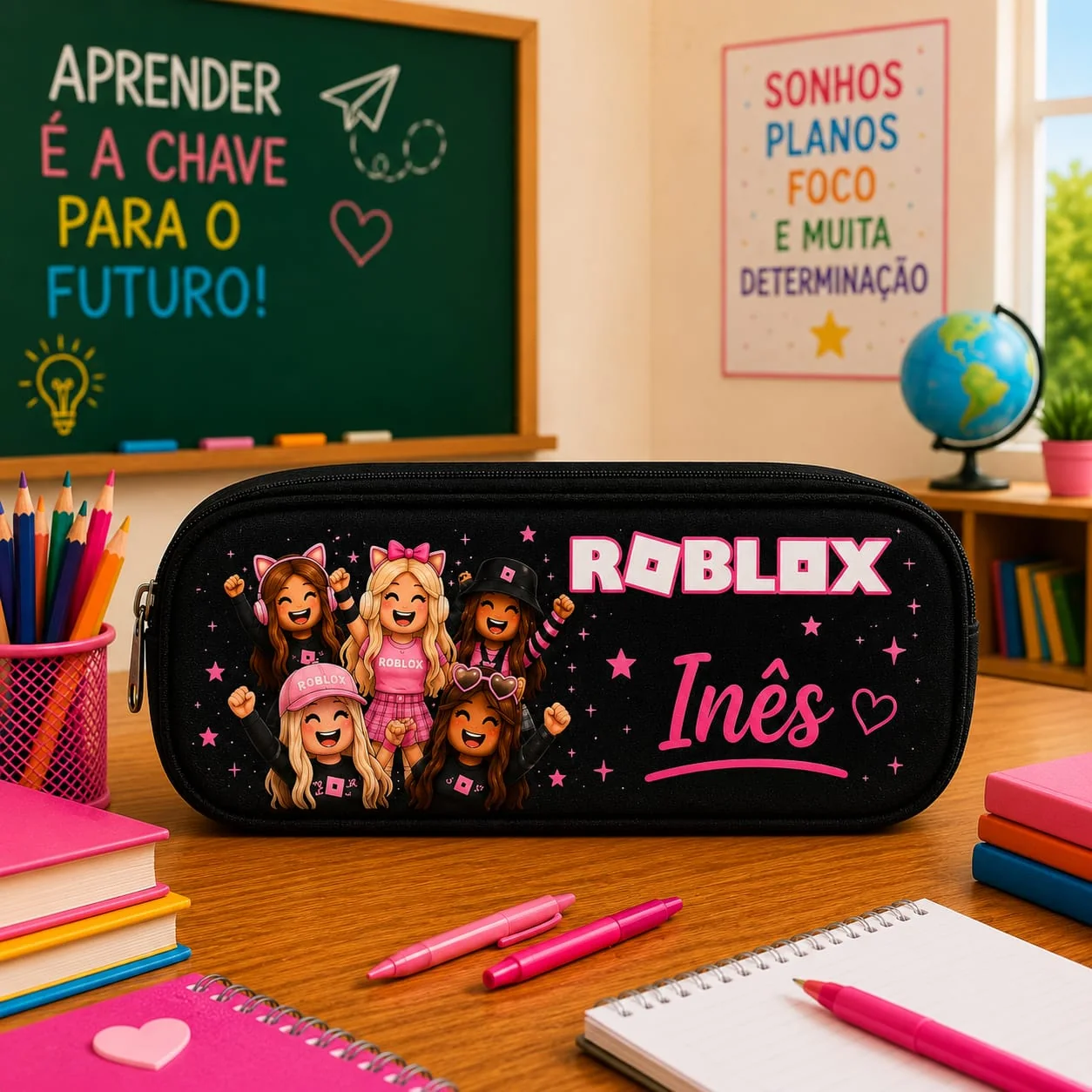 Estojo personalizado